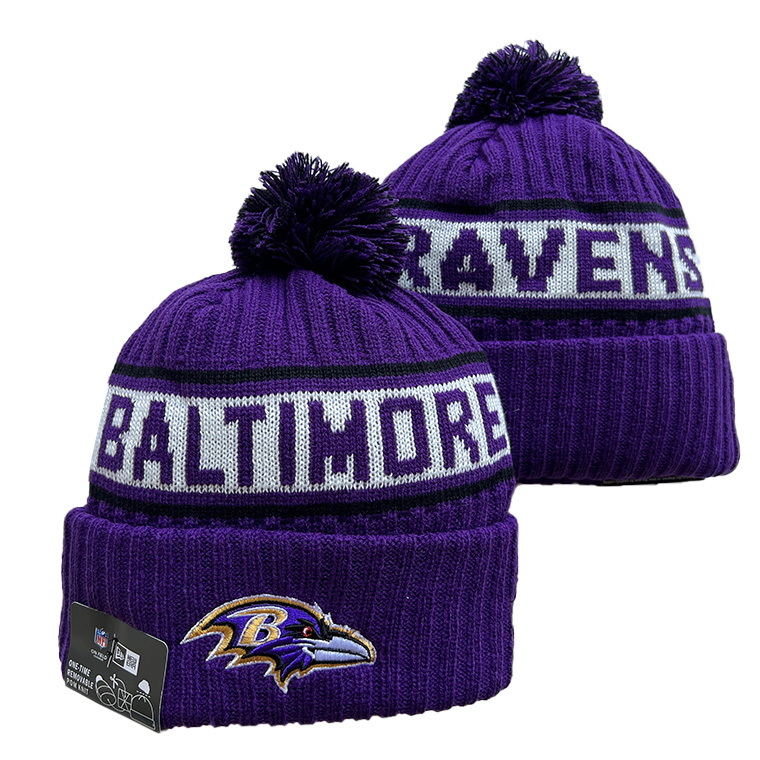 Baltimore Ravens 2025 Knit Hats 009